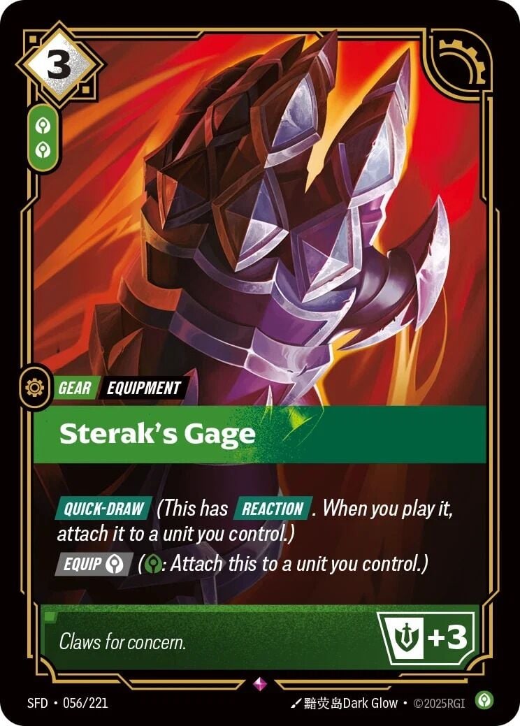 Sterak's Gage (Holo)