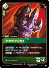 Sterak's Gage (Holo)