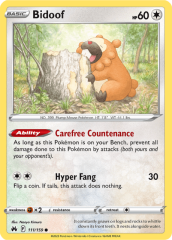 Bidoof 111/159 Reverse Holofoil/Common