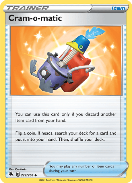 Cram-o-matic 229/264 Reverse Holofoil/Uncommon