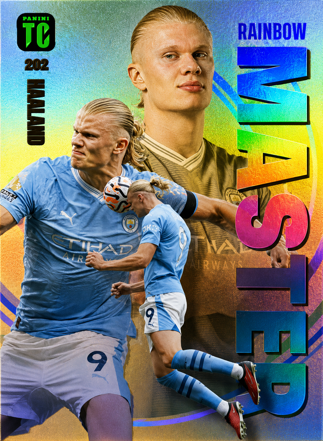 Erling Haaland #202 Rainbow Master
