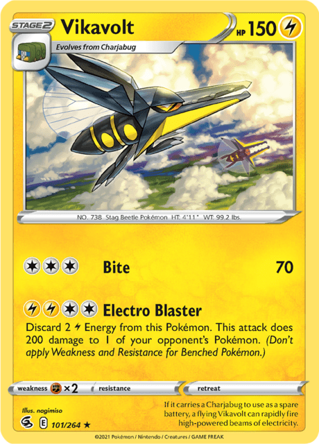 Vikavolt 101/264 Reverse Holofoil/Rare