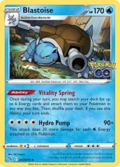 Blastoise 017/078 Holofoil/Rare