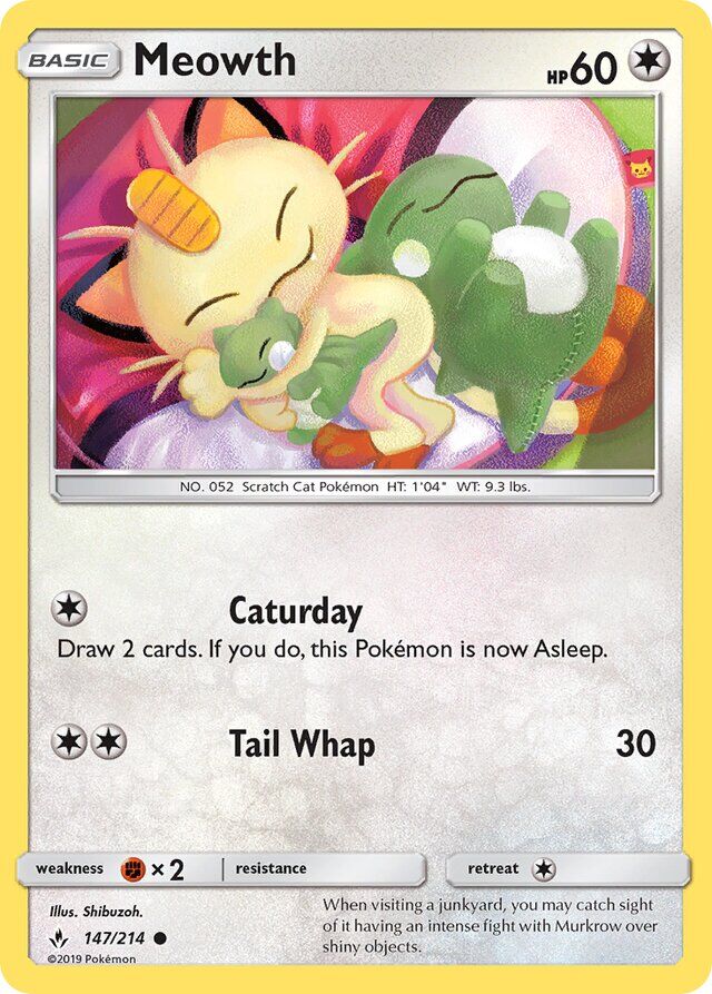 Meowth 147/214 Normal/Common
