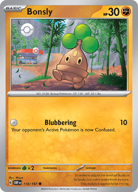 Bonsly 110/197 Reverse Holofoil/Common