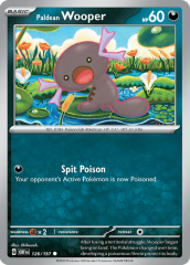 Paldean Wooper 126/197 Reverse Holofoil/Common
