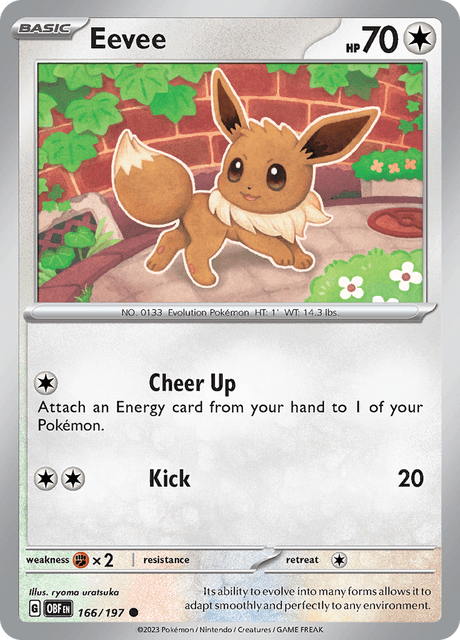 Eevee 166/197 Normal/Common