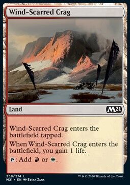 Wind-Scarred Crag (Nonfoil)