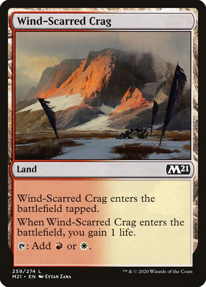 Wind-Scarred Crag (Nonfoil)