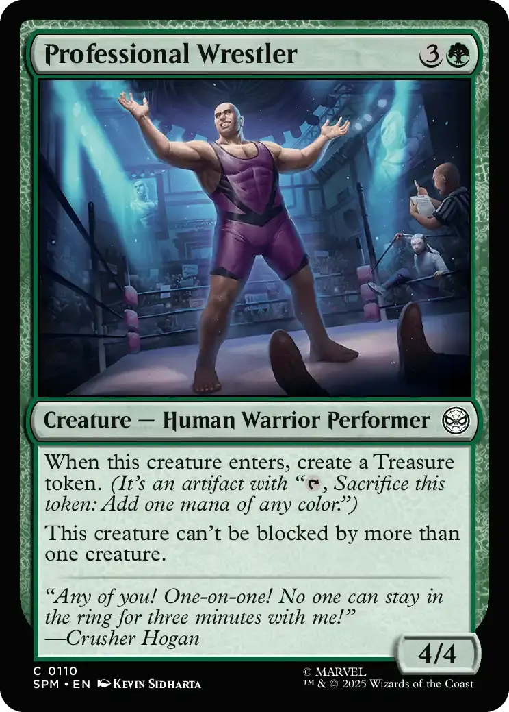 Professional Wrestler (Holo)