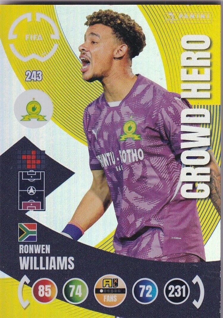Ronwen Williams #243 Crowd Hero (Holo)