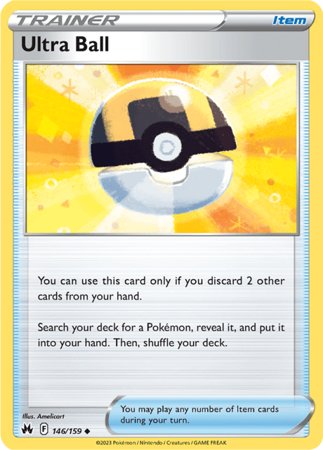 Ultra Ball 146/159 Reverse Holofoil/Uncommon