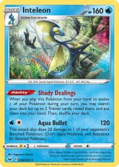 Inteleon 058/202 Cosmos Holofoil/Rare