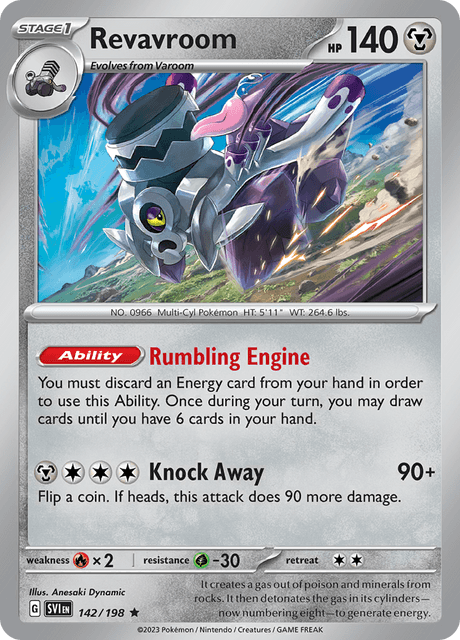 Revavroom 142/198 Reverse Holofoil/Rare