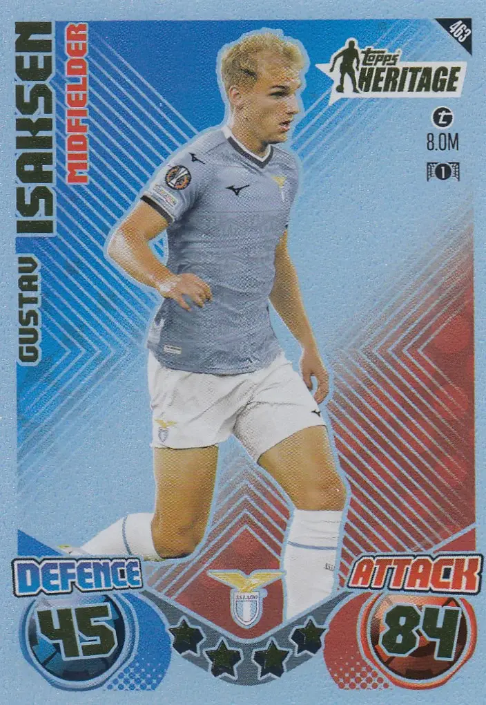 Gustav Isaksen #463 Topps Heritage