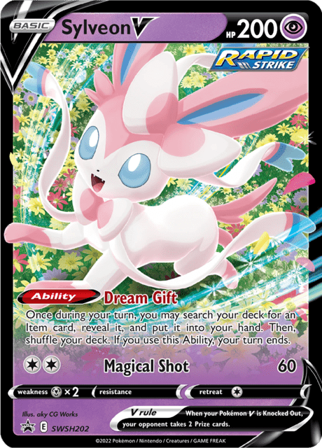 Sylveon V SWSH202 Holofoil/Promo