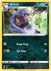 Arbok 034/073 Reverse Holofoil/Uncommon