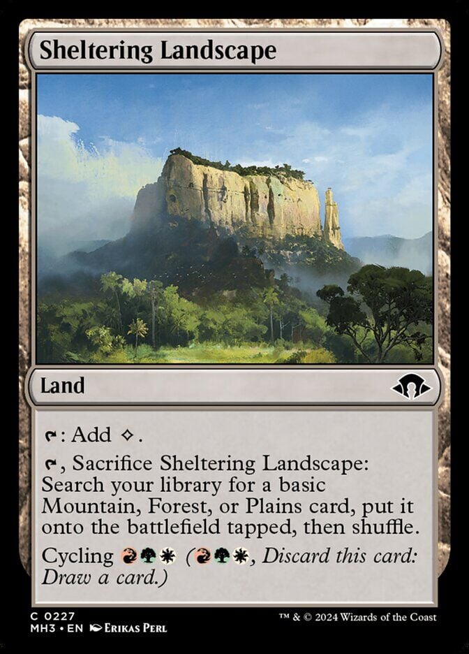 Sheltering Landscape (Nonfoil)