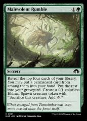 Malevolent Rumble (Nonfoil)