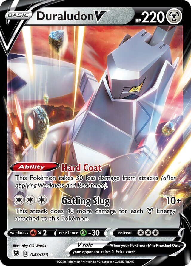 Duraludon V 047/073 Holo Rare V