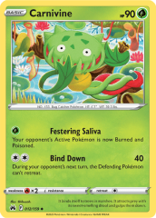 Carnivine 012/159 Reverse Holofoil/Uncommon