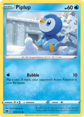 Piplup 035/172 Reverse Holofoil/Common
