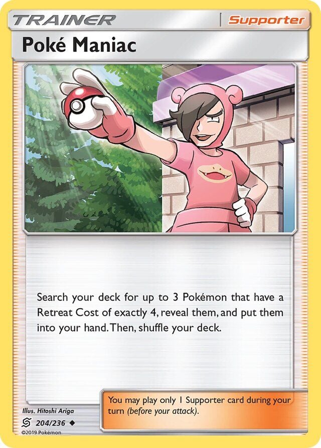 Poke Maniac 204/236 Reverse Holofoil/Rare
