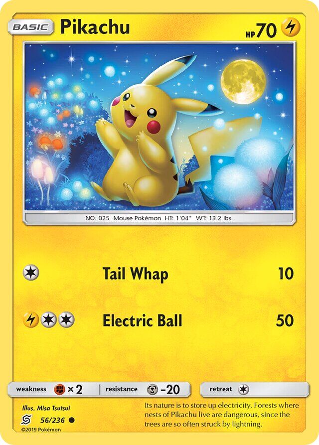 Pikachu 56/236 Reverse Holofoil/Common