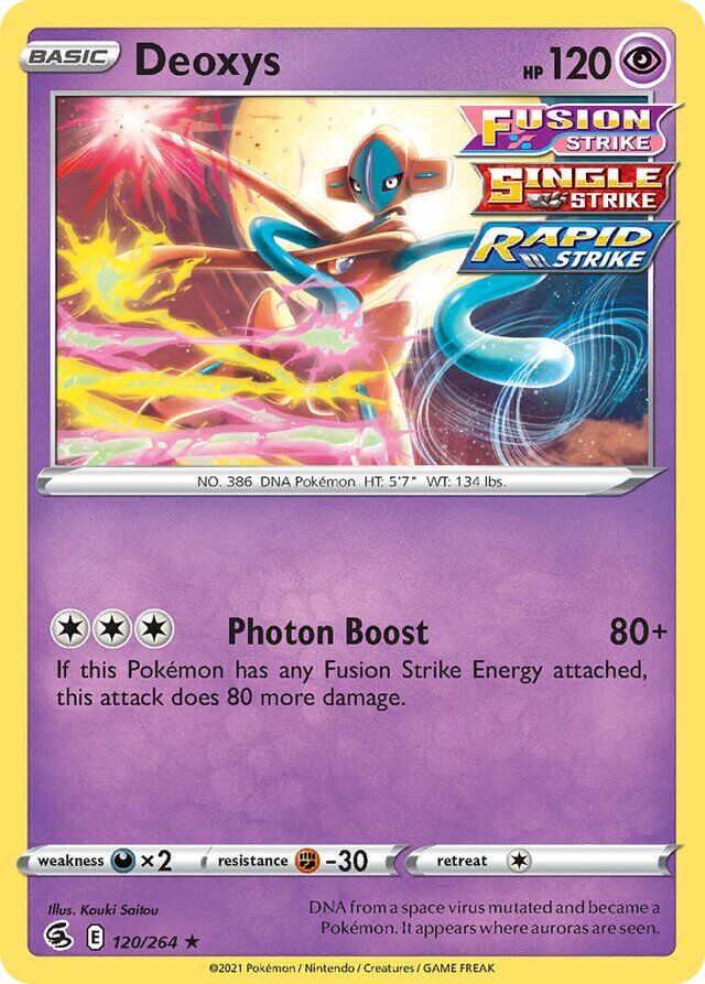 Deoxys 120/264 Holofoil/Rare