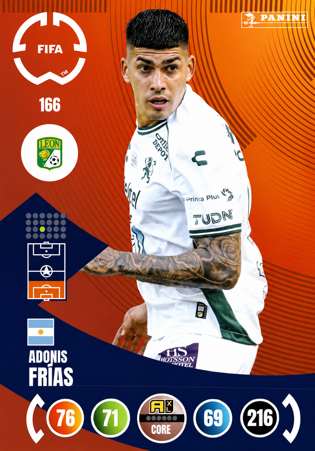 Adonis Frias #166