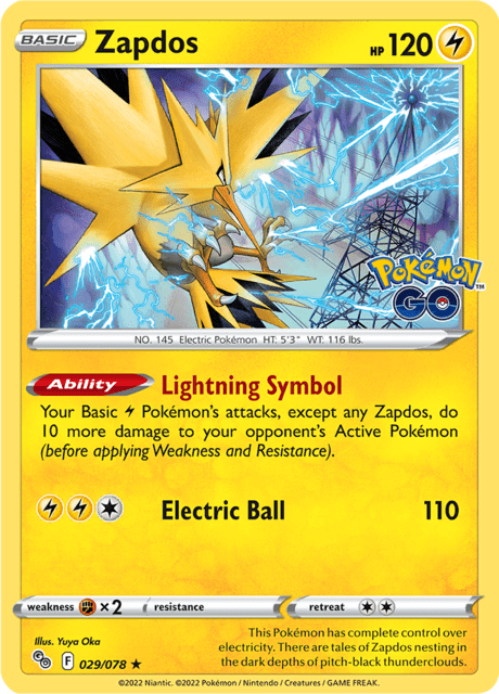 Zapdos 029/078 Holofoil/Rare