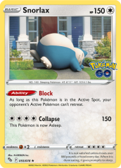 Snorlax 055/078 Cosmos Holofoil/Rare