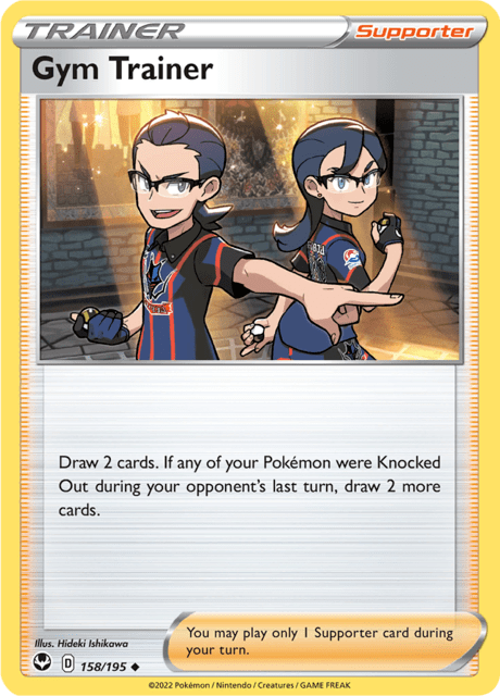 Gym Trainer 158/195 Reverse Holofoil/Uncommon