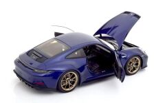 Norev Porsche 911 GT3 Touring Package Blue Metallic