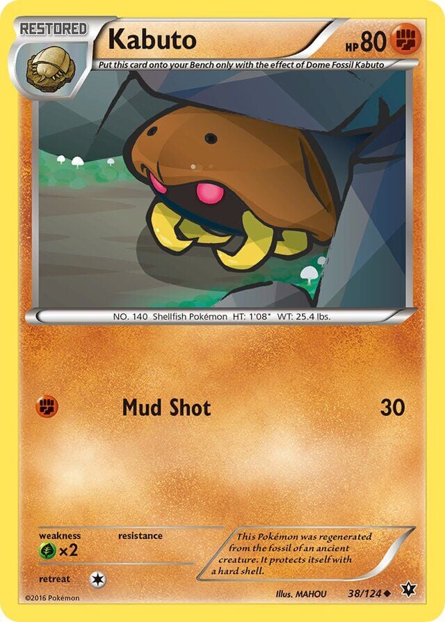 Kabuto 38/124 Reverse Holofoil/Uncommon