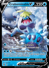 Crabominable V 076/264 Holo Rare V