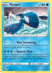 Kyogre 036/159 Holofoil/Rare