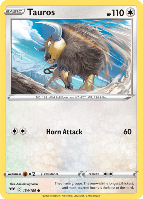 Tauros 134/189 Normal/Common