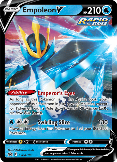 Empoleon V SWSH108 Holofoil/Promo