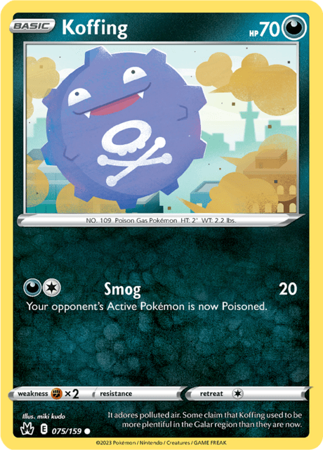 Koffing 075/159 Normal/Common