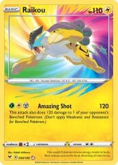 Raikou 050/185 Holofoil/Amazing Rare