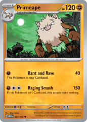 Primeape 057/165 Normal/Uncommon