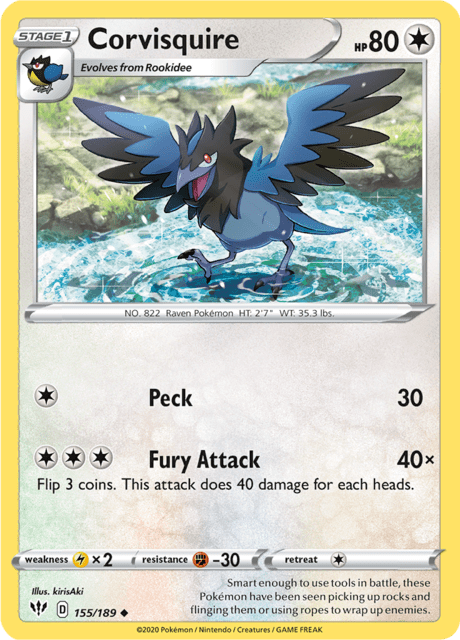 Corvisquire 155/189 Normal/Uncommon