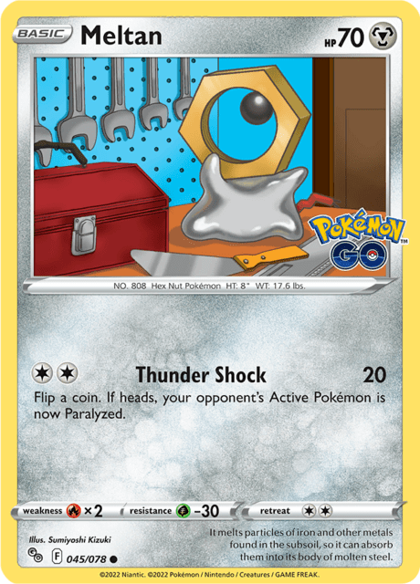 Meltan 045/078 Reverse Holofoil/Common