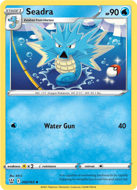 Seadra 032/163 Normal/Uncommon