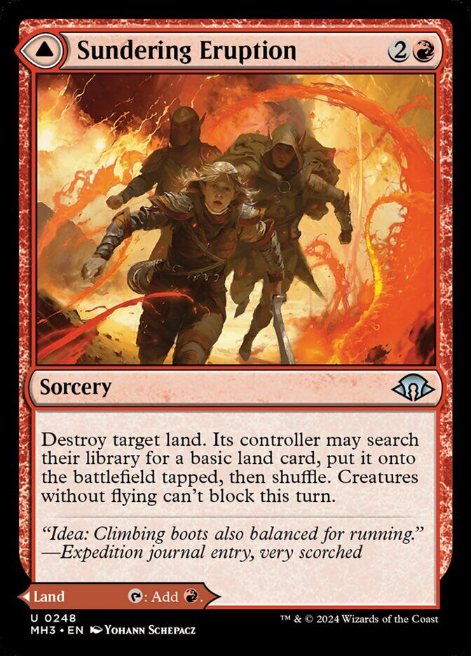 Sundering Eruption (Nonfoil)