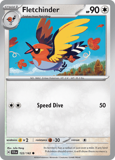 Fletchinder 122/142 Reverse Holofoil/Common