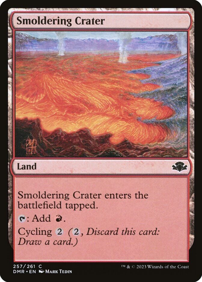 Smoldering Crater (Nonfoil)
