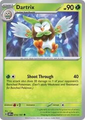 Dartrix 014/197 Reverse Holofoil/Uncommon