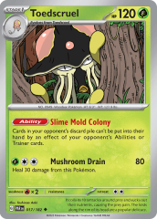 Toedscruel 017/182 Normal/Uncommon